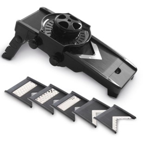 [55071120] HENDI MANDOLINE EN V PLASTIC + 5LAMES