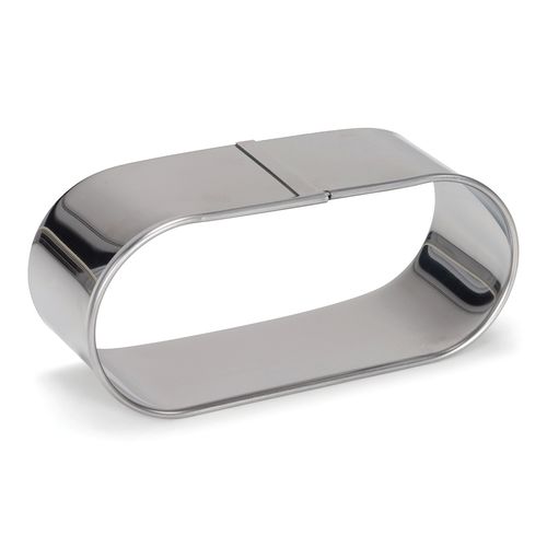 [57658883] PATISSE CERCLE A MOUSSE OVAL 11CM X H4CM- MENAGER