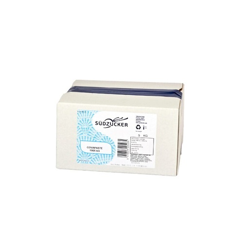 [03010038] COVAPASTA SUIKERPASTA ZONDER TITANIUM 5KG = KARTON