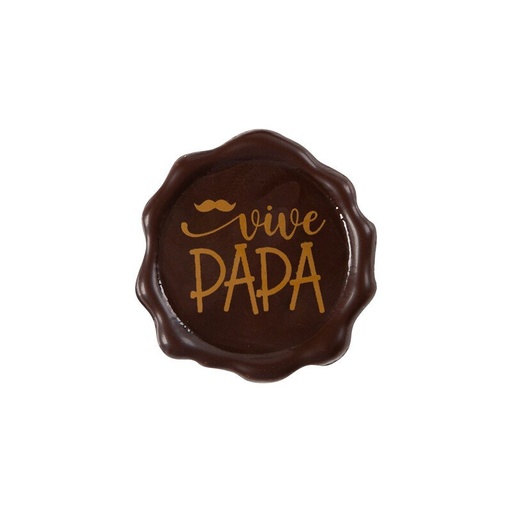 [08054758] 11058 STEMPEL VIVE PAPA 3,8CM 120PCS ***OP/ORDER***