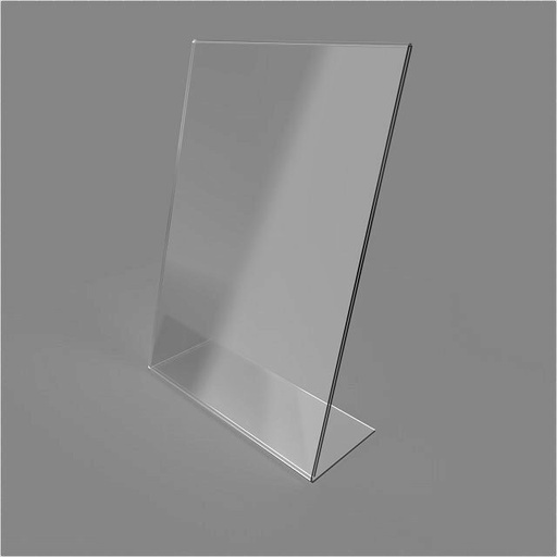 [54917155] PRESENTOIR PLEXI FORMAT A5 PORTRAIT EN PETG 2MM