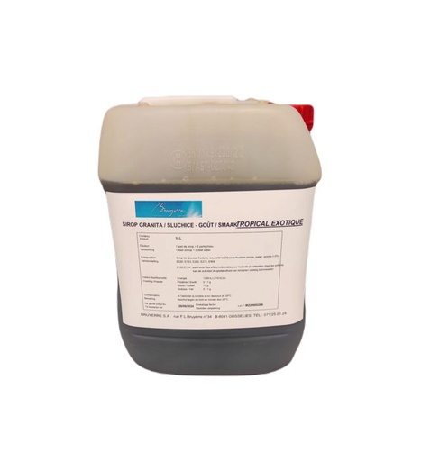 [07060917] DOUCY SIROP GRANITA TROPICAL EXOTIC 10L