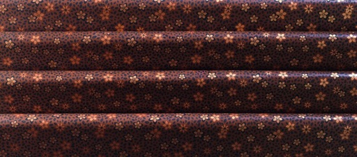 [08058146] 088002 PCB PRINTED SHEETS GOLDEN FLOWERS 40X25CM 17PCS ***S/CDE***