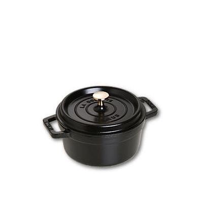 [57659891] STAUB ROUND BLACK COCOTTE 20CM 2.25L