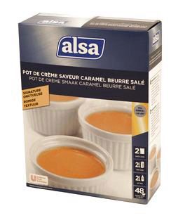 [05100344] POT CREME CARAMEL BEURRE SALE 720GR ALSA