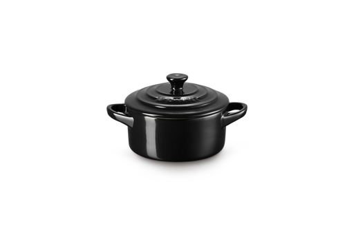 [57661889] LE CREUSET TERRE MINI-COCOTTE NOIR 10CM  0.20L