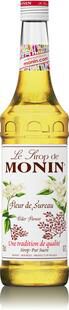 [14100326] MONIN VLIERBLOESEMSIROOP 70CL = FLES