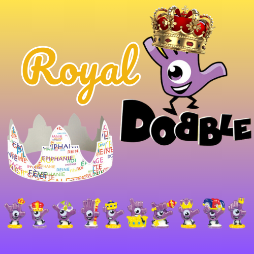 [60229135] SANTONS 100PCS "ROYAL DOBBLE JEUX"+COURONNES  ***NEW 2025***