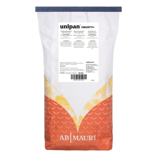 [05090111] AB MAURI UNIPAN CRUSTY+ - KROKANTE BROODSOORTEN 25 KG = ZAK