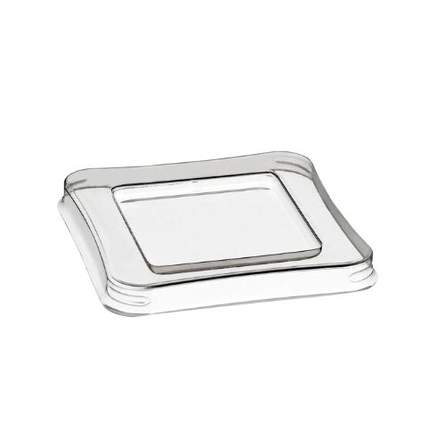 [44104126] COUVERCLE POUR VERRINE EMERAUDE 155ML PULPE DE CANNE 7,4X7,4X0.6CM 50PCS