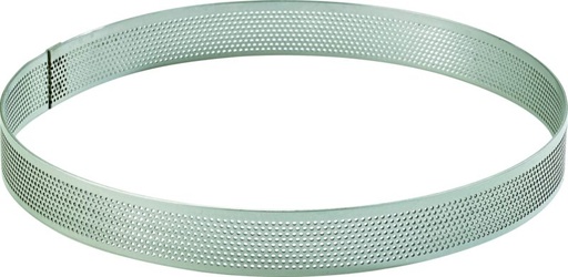 [55079420] MF CERCLE INOX PERFORE Ø  8 HT 2CM