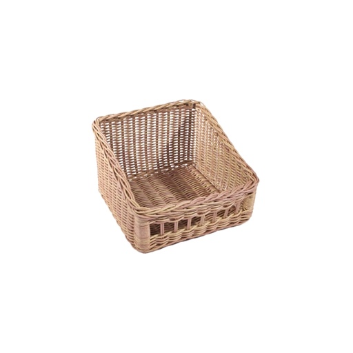 [50626088] PANIER COMPOSITE COLORIS NATUREL38CMX40XH/26CM ET 15CM AVANT