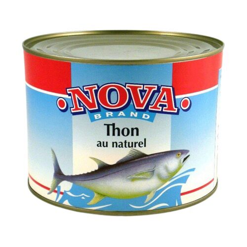 [05100063] CHUNK TONIJN NATUUR NOVA PRINSES 6 X 1.705KG = BLIKJE