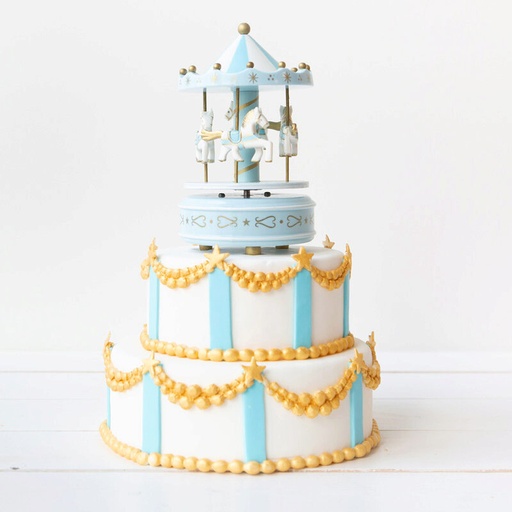 [08063256] 45621 KIT CARROUSEL BLAUW  STUKKEN = KIT