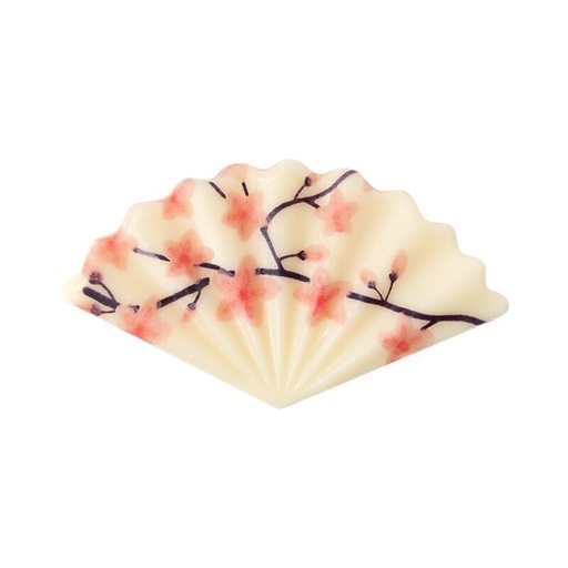 [08058315] 2000426 EVENTAIL AVEC FLEURS 5,5X3 CM 100PCS ***S/CDE***