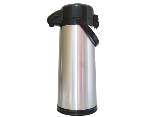 [57661221] THERMOS POMPE 3.0L  INOX BOUTEILLE VERRE BASETOURNANTE AXS307