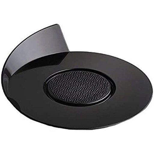 [51657227] ASSIETTE/PLATEAU NOIR ROND 86MM REUTILISABLE 100PCES