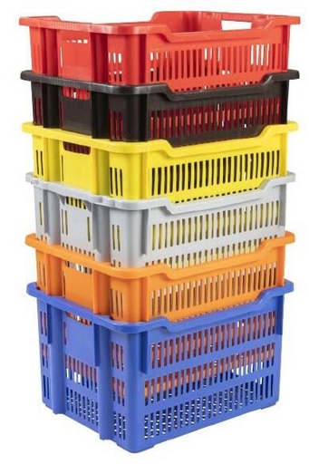 [70407995] BAC A PAIN  PVC ROUGE 62 X 50 X 36CM A/CERTIFICAT
