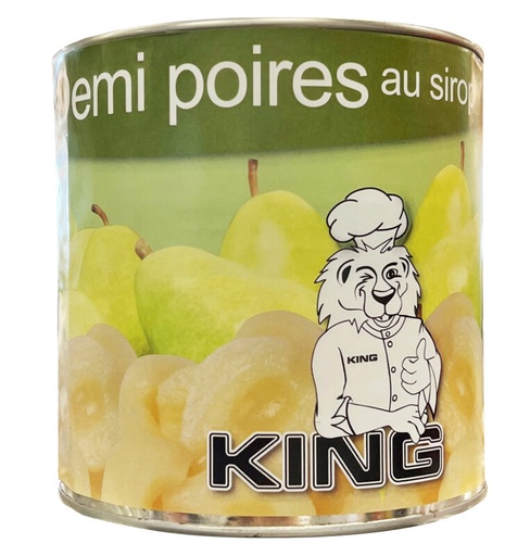[01010866] POIRE WILLIAMS SIROP DEMI KING 3KG *EPUISE MATPREM*