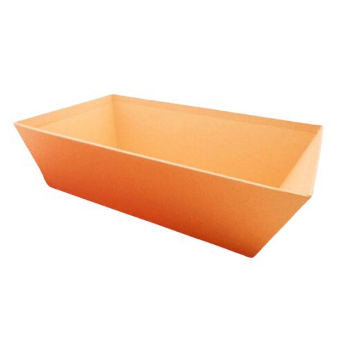 [62250589] PANIER CARTON RECTANGLE KRAFT 28 X 19 X H 8 CM