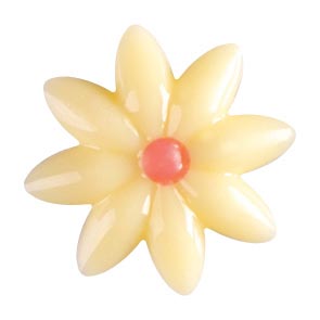 [08056533] 050265 PCB PÂQUERETTES CB COEUR ROSE Ø 2 CM  176PCES ***S/CD***