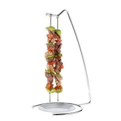 [57662965] COMBRICHON PORTE BROCHETTES SEULE 2 PLACES 45CM