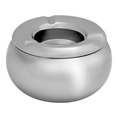 [57660396] CENDRIER INOX 10CM DE TERRASSE