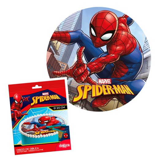 [08041150] DISQUE AZYME SPIDERMAN 20CM