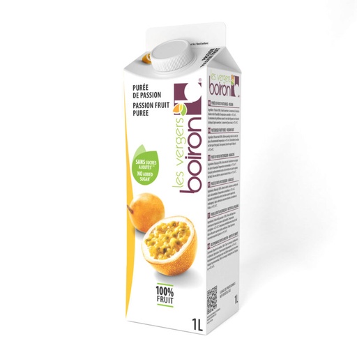 [02101002] BOIRON PASSIEVRUCHTENPUREE GEPASTEURISEERDE 100%6X1L = BOTTLE