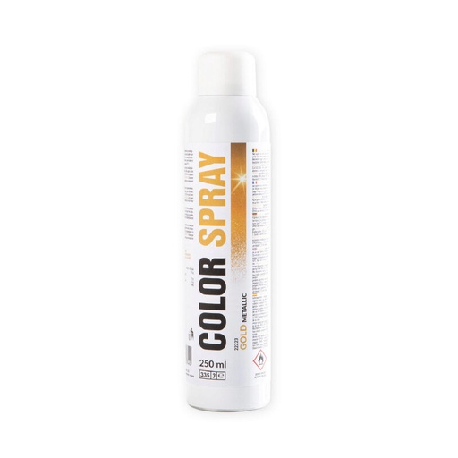 [08030407] 1022223 COLORANT EN SPRAY OR METALIQUE  250ML