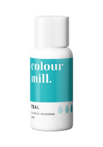 [08055929] COLOUR MILL LIPOSOLUBLE DYE TEAL-TURQUOISE 20ML
