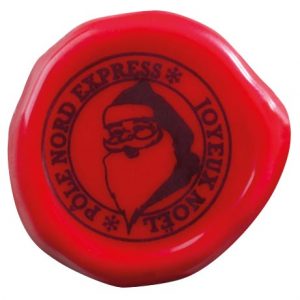 [08057478] PCB PAG Wax Stamps North Pole Express ø 3,5 cm 63 stuks *** s / cd ***
