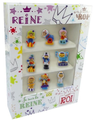 [60229090] PORSELEINEN BONENKIST "KLEINE CIRCUS" ***NIEUW 2024***