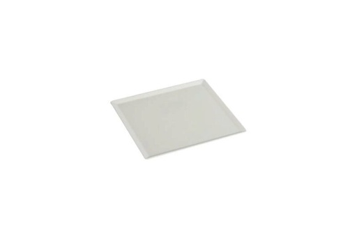 [53302059] PLATEAU PLEXI BLANC "SMOKE" 20X20CM H5MM