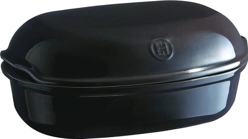[55330024] EMILE HENRY ARTISAN ZWARTE BROODVORM 34X21.5XH15CM-3.35L