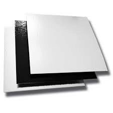 [27665350] VIERKANT ZWART/WITTE PET KARTON 6 X 16 CM FOST+ INCLUSIEF 50 STUKS