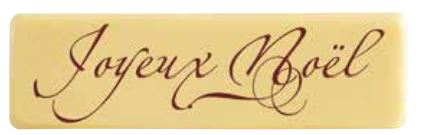 [08056716] 060464 PCB RECHTHOEKEN CB JOYEUX NOËL 7X2 CM 90STUKS***S/CD***
