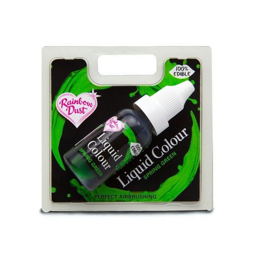 [70407223] WATER OPLOSBARE VOEDSEL KLEUR LENTE GROEN 16ML = FLES