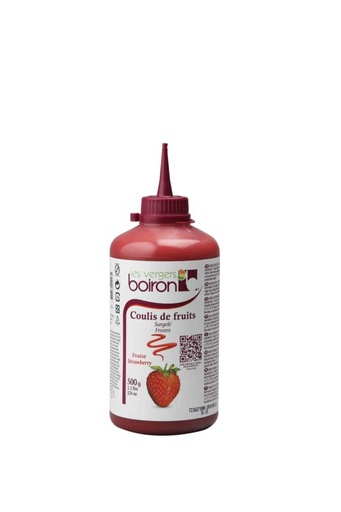 [02100040] BOIRON 1447 COULIS AARDBEI 12X500GR = FLES