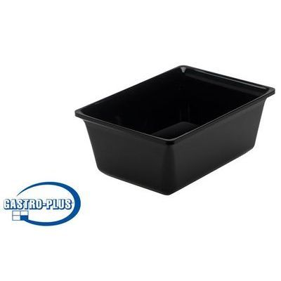 [57662035] RECHTHOEKIGE SALADEKOM 2,0 KG ZWART 24X17,5XH10CM