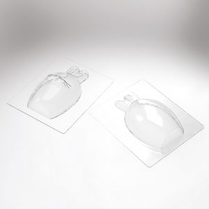 [08057776] 074083 PCB MOULES OEUF LAPIN POUR 6 SUJETS 15X9,3CM P.SUJET 9,5 CM 12PCES ***S/CD***