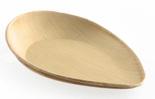 [53522256] SIER PALMIER ASSIETE "OVAL POINT" 170 X 108 ± H30/12 MM -- 20 PCES PAR PAQUET