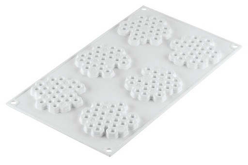 [60250837] SILIKOMART HONEY18 HONEYCOMB MOLD Ø74 H 8MM