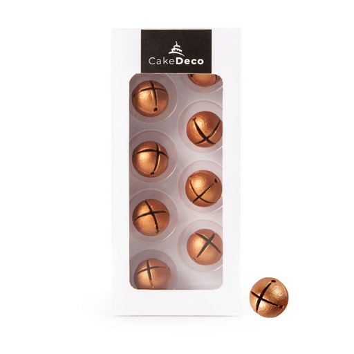 [08054188] 39600 CAKEDECO JINGLE BELLS 8 PIECES ***S/CD***