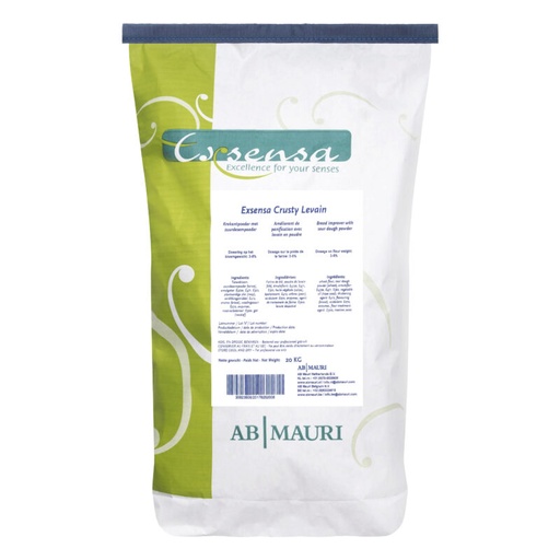 [05101071] AB MAURI EXSENSA CRUSTY LEVAIN - KROKANTE BROODSOORTEN 20 KG = ZAK