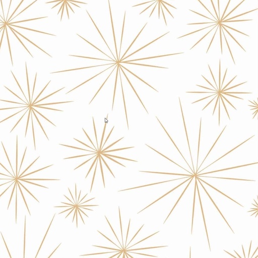 [60700766] ARTEBENE SERVIETTE 33X33CM ETOILES DOREESPAQUET DE 20PCES