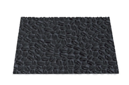 [70408663] TAPIS SILIKOMART RELIEF GRAIN DE CAFE 250X185X6MM TEX 06