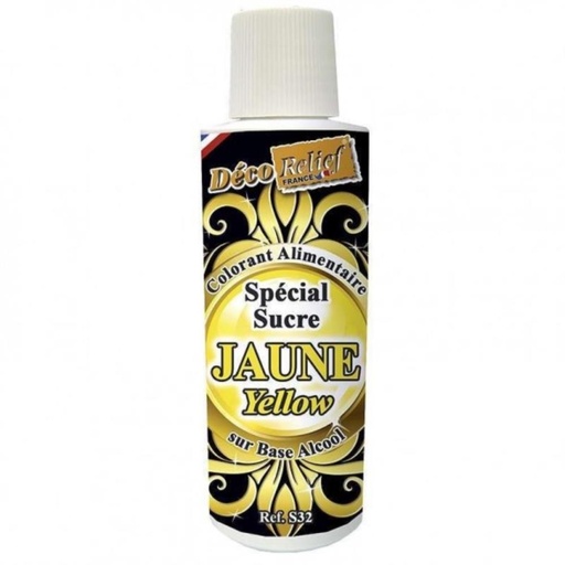 [70409327] VLOEIBAAR EETBAAR KLEURSTOF SUIKER SPECIAAL GEEL125ML=FLES