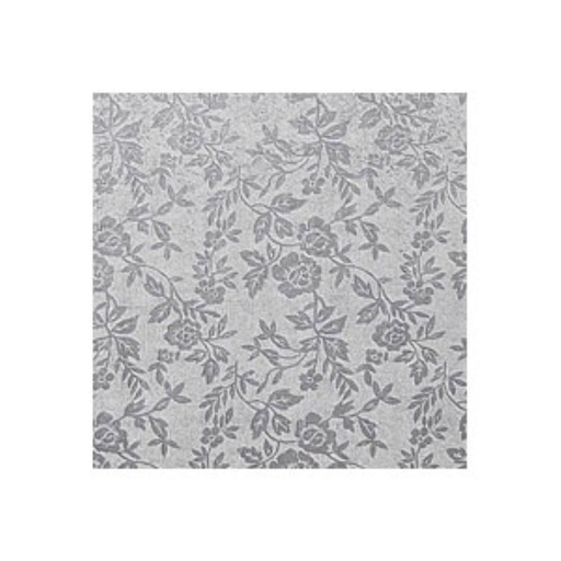 [08075444] 1030353 SQUARE PLATE 30X30CM SILVER FOST+ INCLUDED