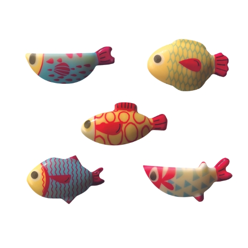 [08058262] 088231 PCB POISSONS CB LA BANDE À MAURICE 5 DESIGNS 96PCS ***S/CDE***